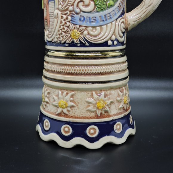 Vintage DBGM Beer Stein Mapsa Music Box - Trink Bruderlein - Picture 6 of 12